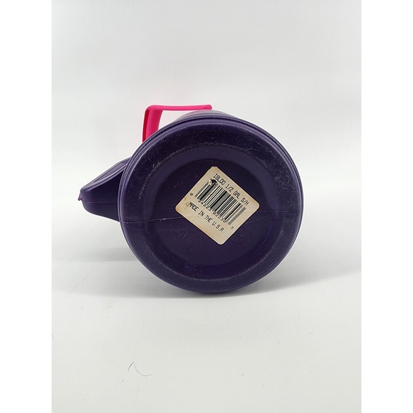 Igloo Vintage‎ Legend Flip Spout Pitcher 1/2 Gallon 1.9 Liter Purple Pink Handle - Picture 7 of 7